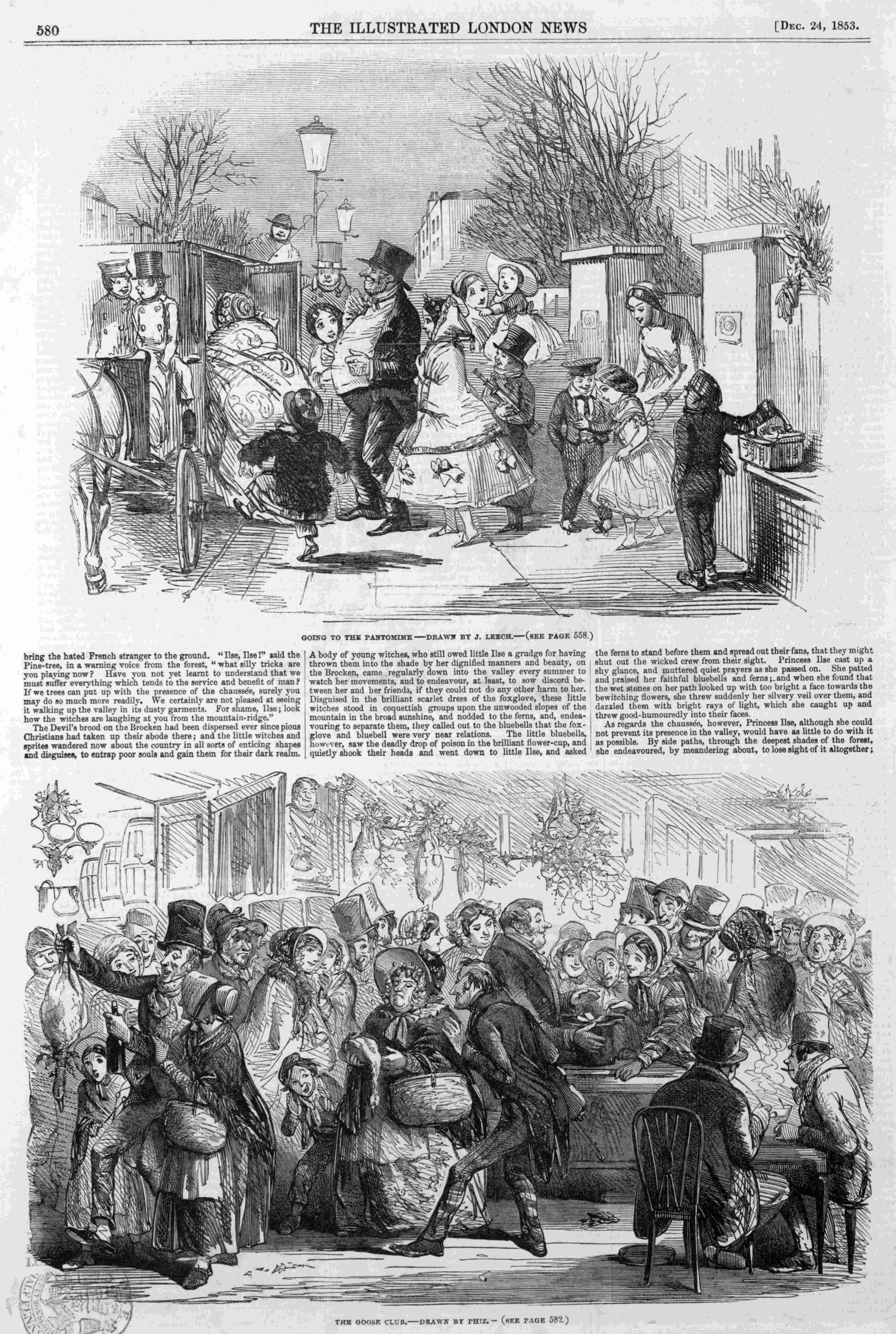 1853 going to the panto